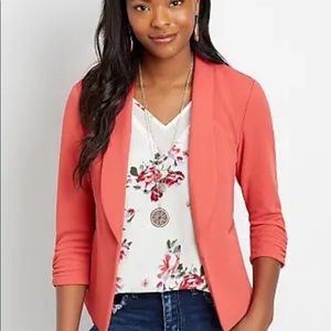 Maurice’s open blazer Size M (Dark Pink)